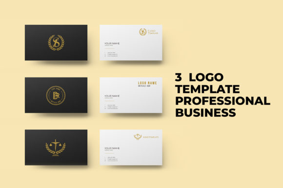 3 Logo Template Professional Business: A Smart Choice for Modern Entrepreneurs