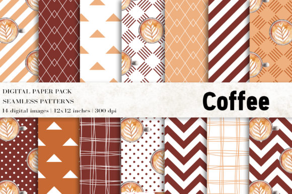 Coffee Digital Papers: A Creative Resource for Designers and Enthusiasts
