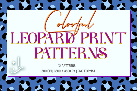 Colorful Leopard Print Patterns: A Versatile Design Resource