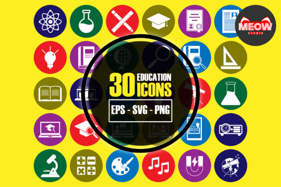 Education Icon Set Flat Style: A Practical Tool for Modern Design Workflows