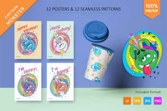 Funny Smiling Monster: A Creative Tool for Strategic Expression