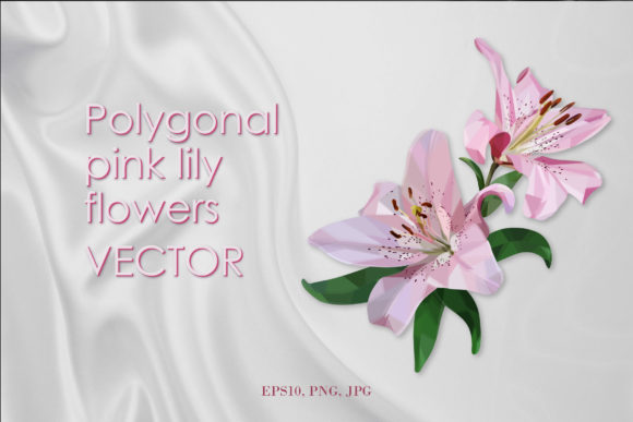 Pink Lilies: A Versatile Design Element for Creative Projects